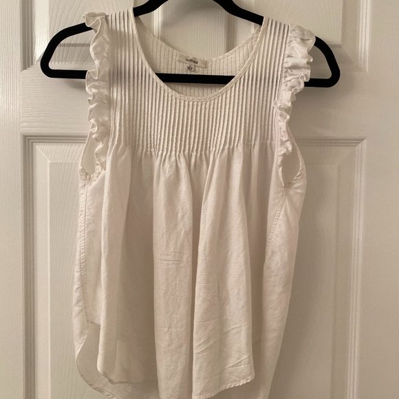 Wilfred Ruffle Sleeve Tank Top - Picture 1 of 3